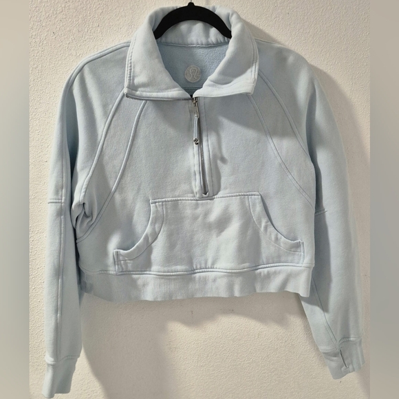 lululemon athletica Tops - Lululemon Scuba Oversized Funnel Neck Half Zip (M/L)